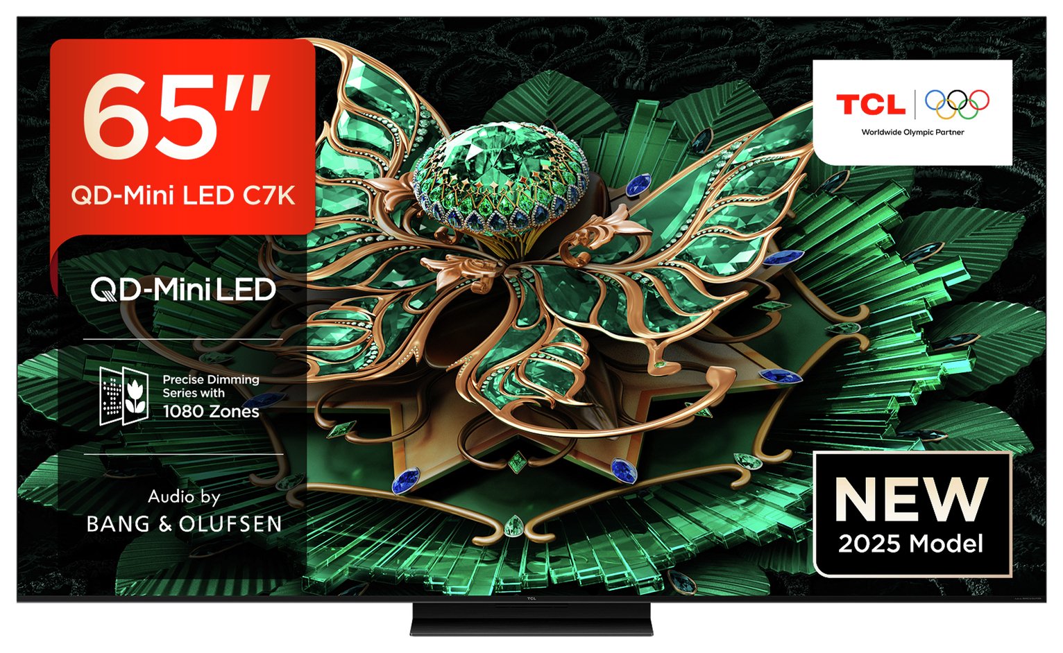 TCL 65 Inch 65C7K Smart 4K Ultra HD HDR QD-Mini LED TV