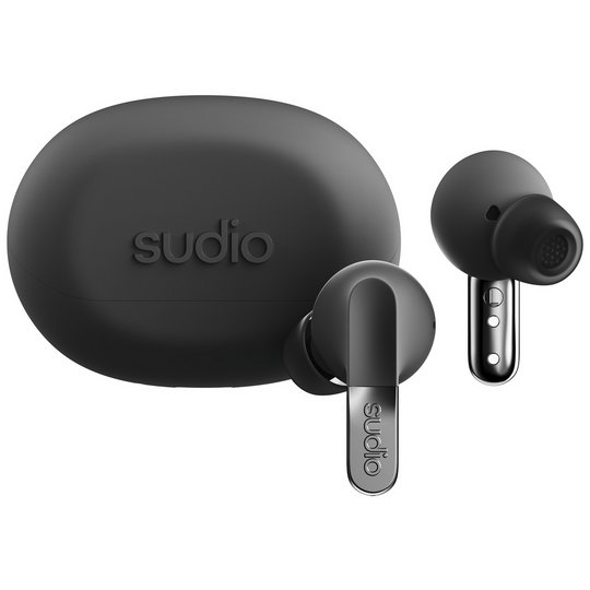 Sudio N3 Pro In-Ear True Wireless Earbuds - Titanium Black