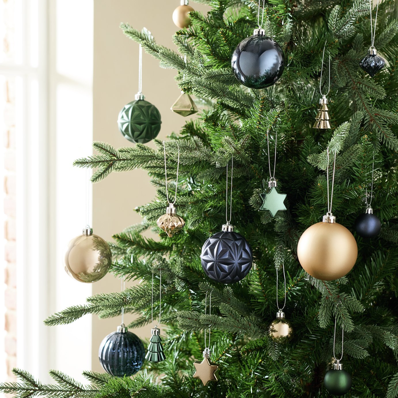 Habitat Pack of 49 Assorted Christmas Hanging Ornament 