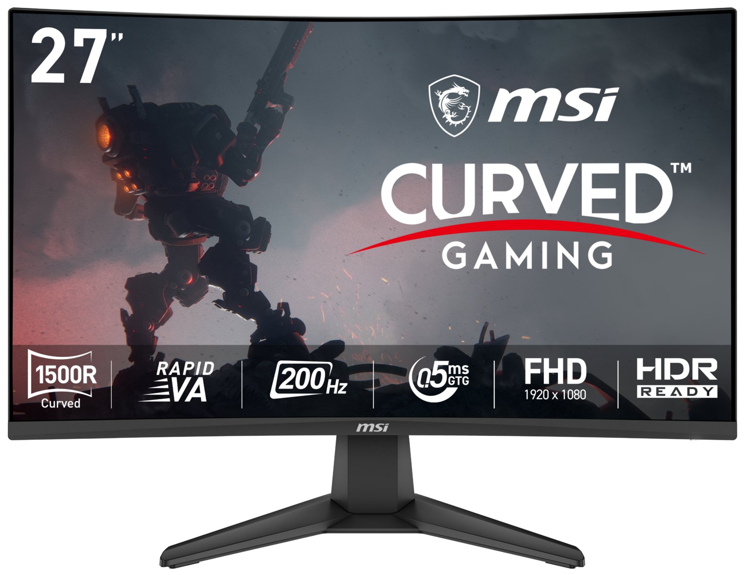 MSI MAG 276CF E20 27 Inch 200Hz FHD Curved Gaming Monitor