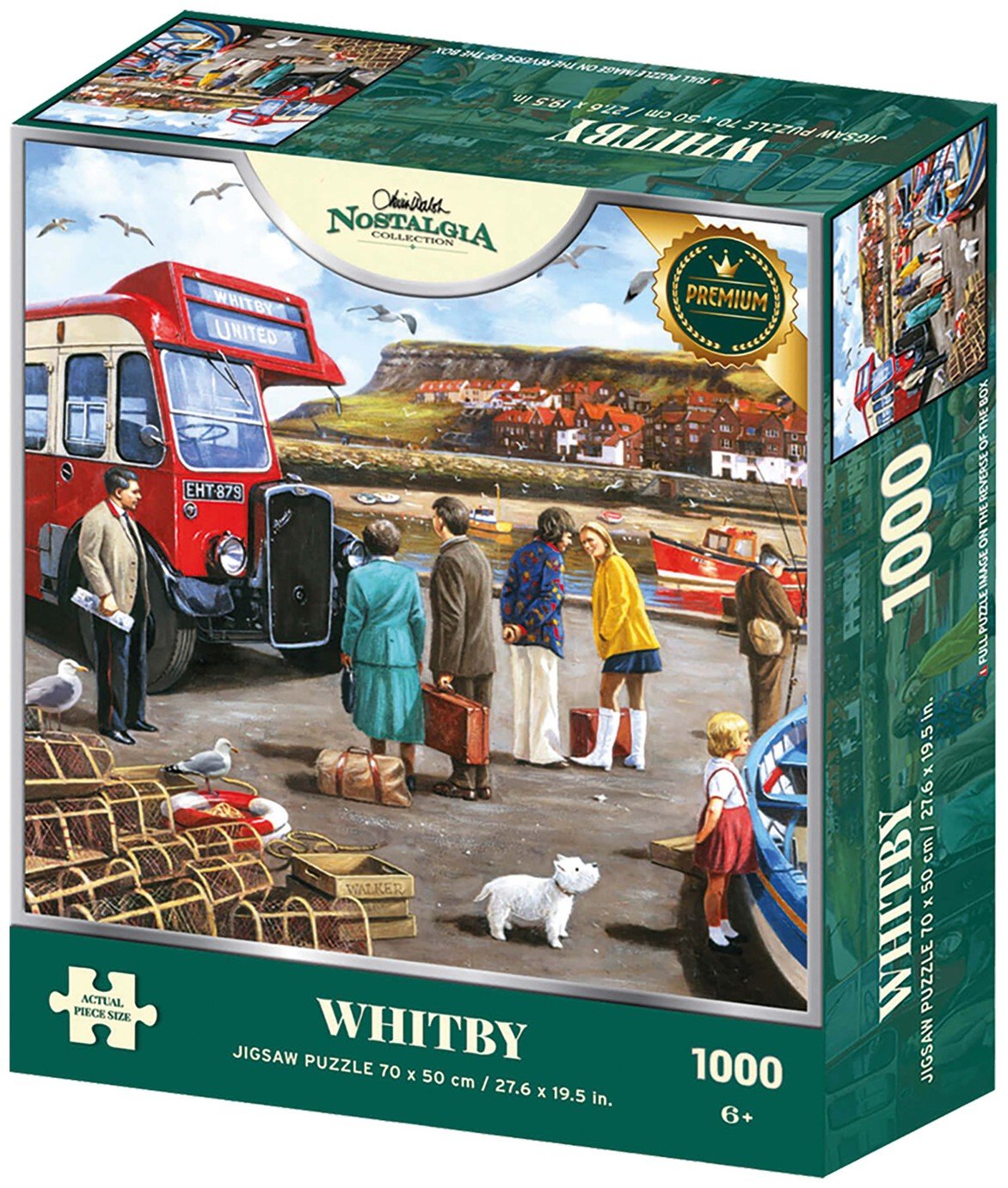 Kidicraft Nostalgia Whitby 1000 Pieces Puzzle