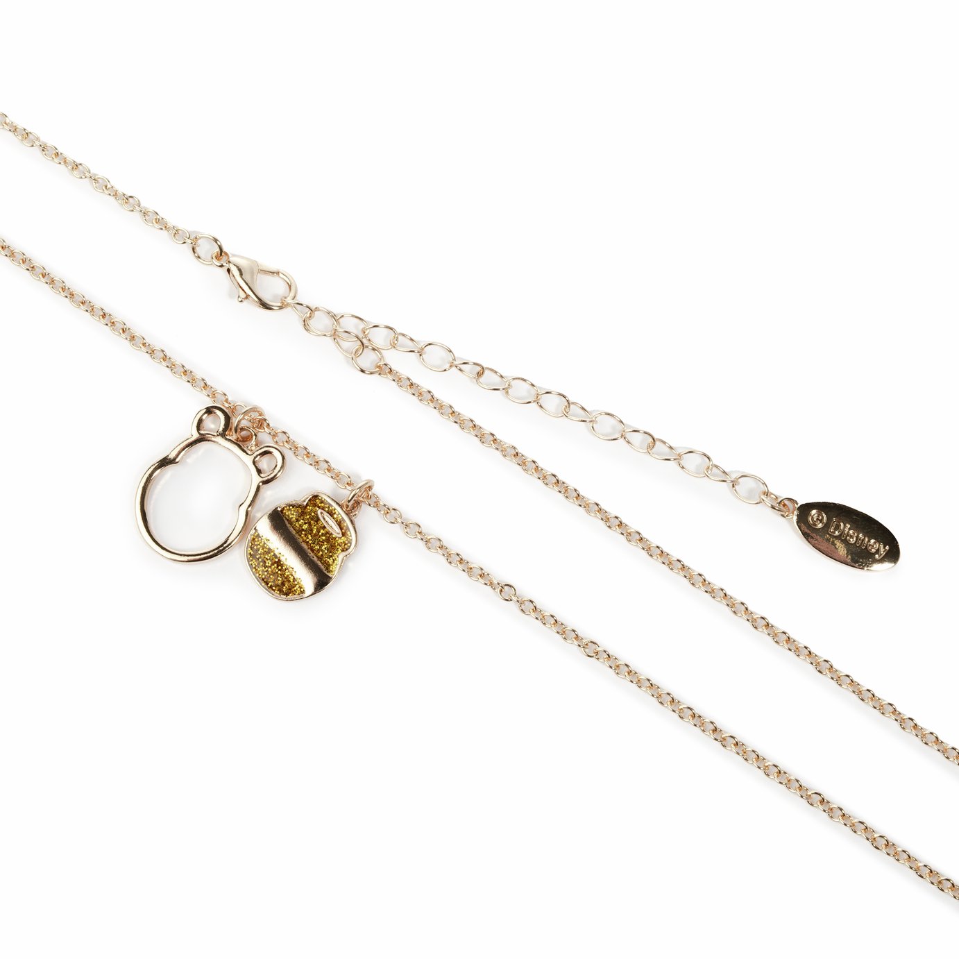 Custard London Gold Winnie The Pooh Pendant Necklace
