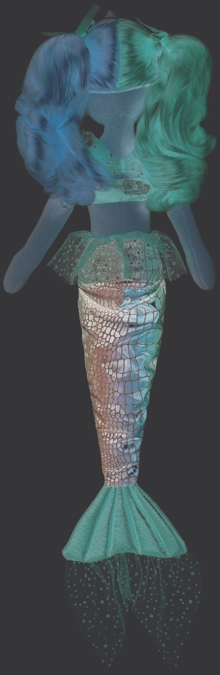 Aurora Sea Sparkles 18 Inch Pastel Sea Rose Soft Toy