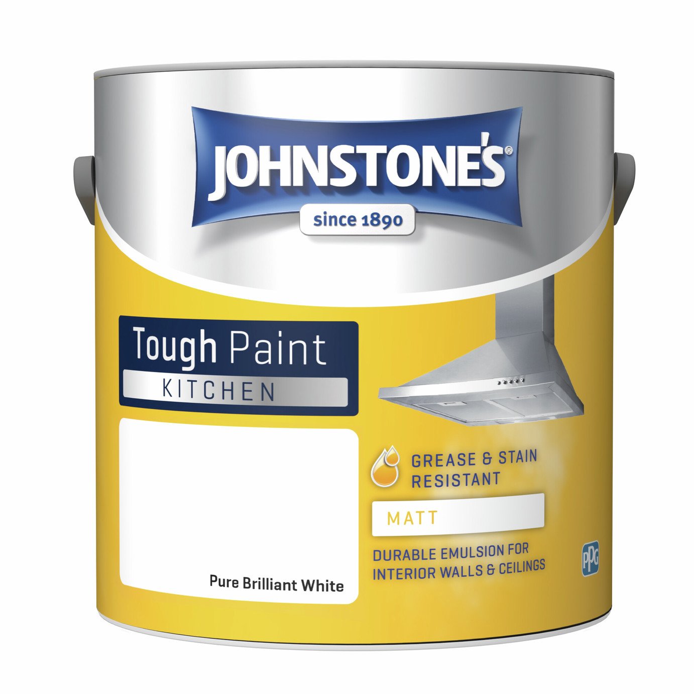 Johnstone's - Kitchen Matt Paint - Vanilla Burst - 2.5L