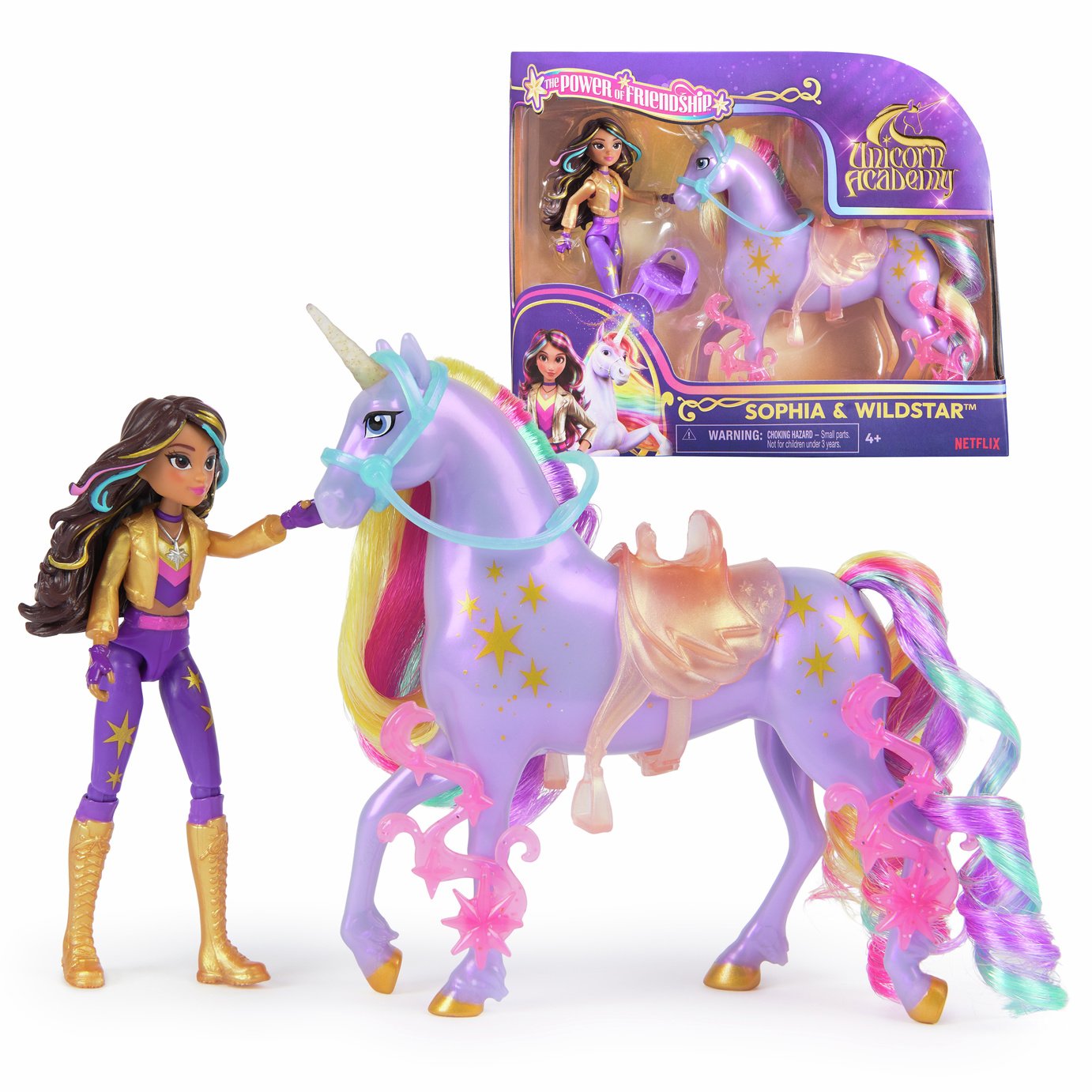 Unicorn Academy Small Sophia And Wildstar Doll Set