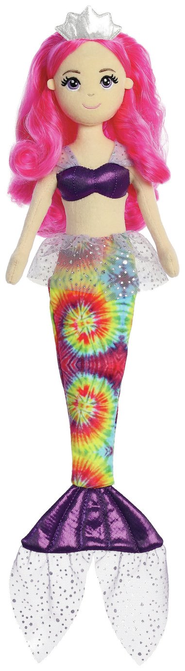 Aurora Sea Sparkles 18 In Tie Dye Sparkles Harmony Soft Toy