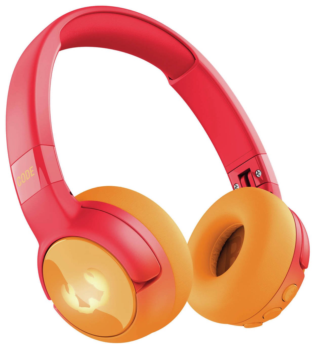 Fresh 'n Rebel Code Junior On-Ear Wireless Headphones - Red