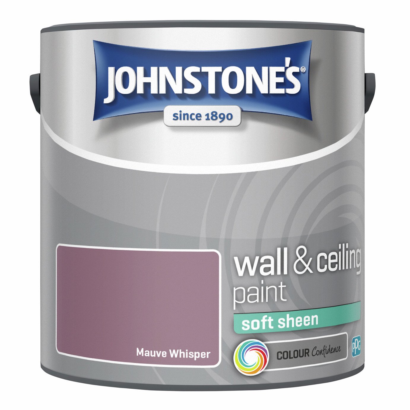 Johnstone's Soft Sheen Paint - Mauve Whisper - 2.5L