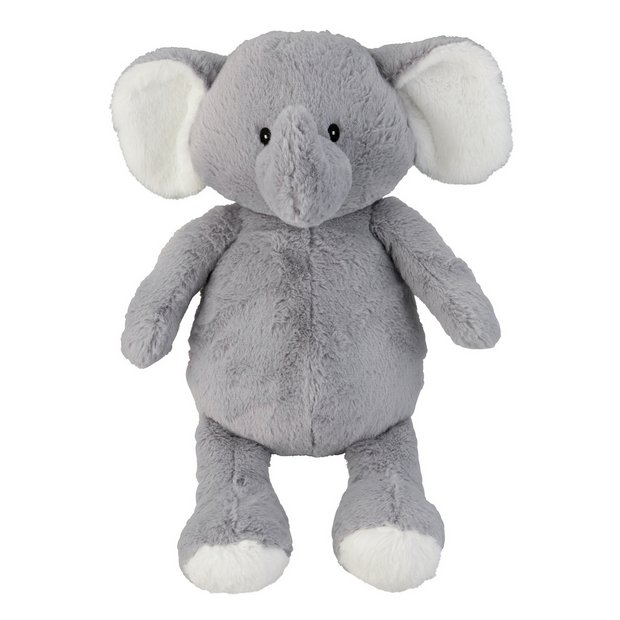 Buy 14inch Safari Elephant Soft Toy Gifts for babies Argos