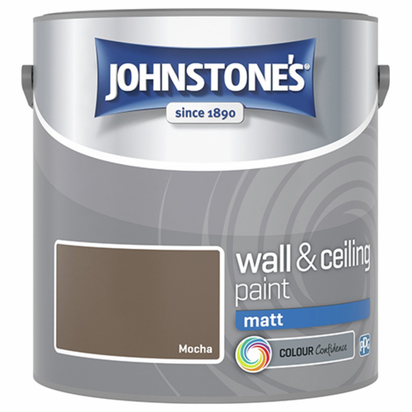 Johnstone's Wall & Ceiling Matt Paint - Mocha - 2.5L