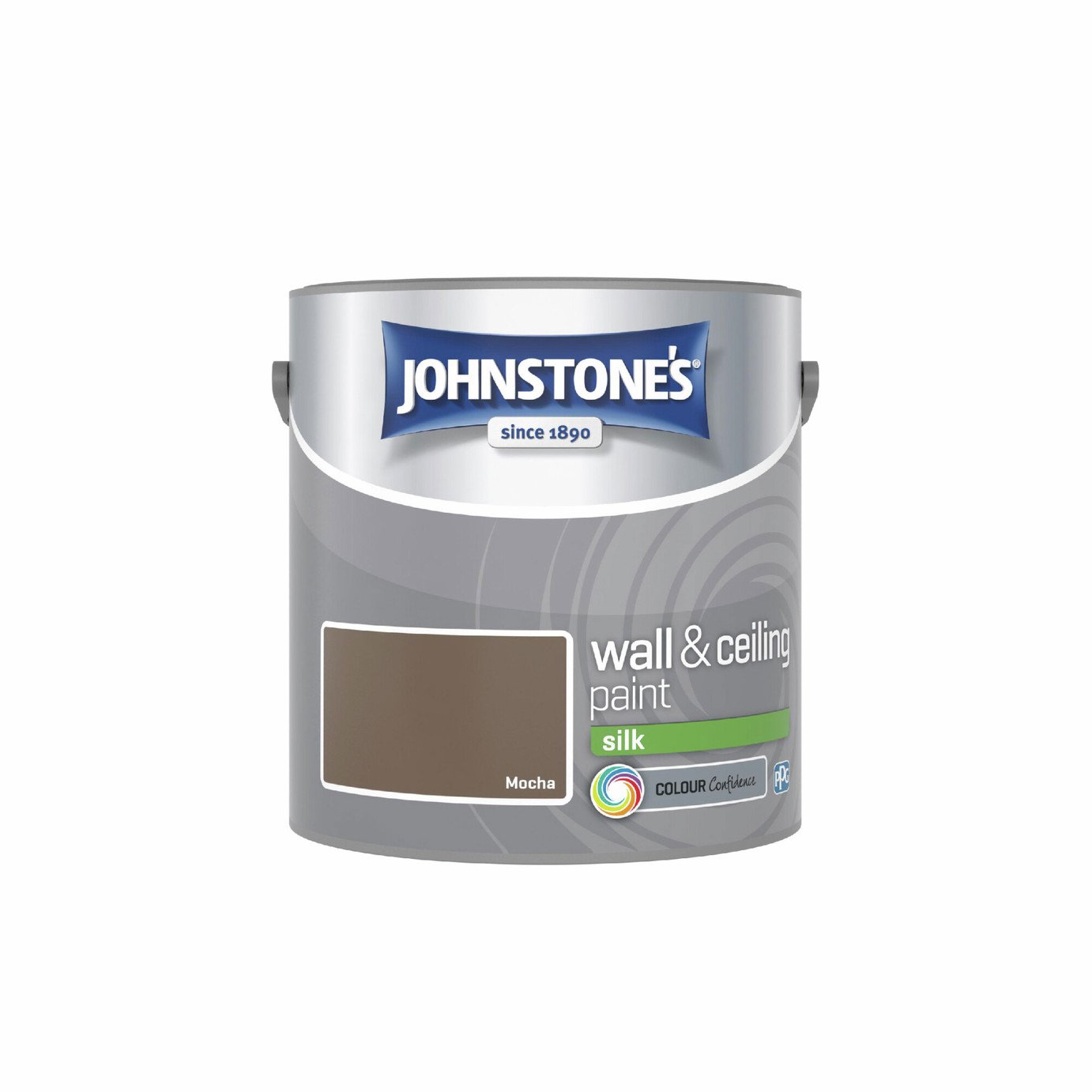 Johnstone's Wall & Ceiling Silk Paint - Mocha - 2.5L