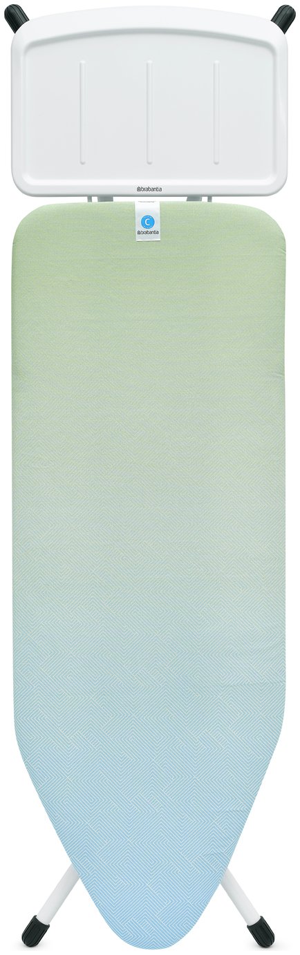 Brabantia 124x45cm Soothing Sea Steam Ironing Board - Blue
