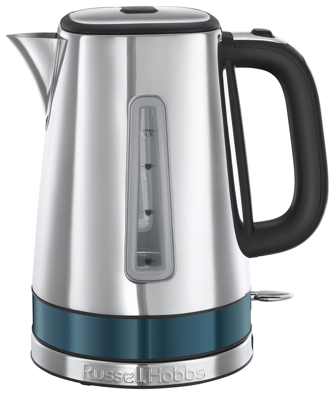Russell Hobbs 24282 Luna Quiet Boil Jug Kettle - Ocean Blue