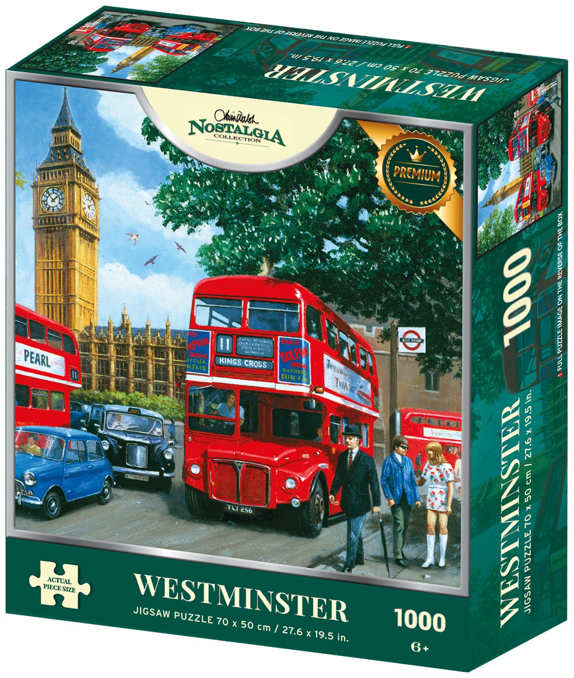Kidicraft Nostalgia Westminster 1000 Pieces Puzzle