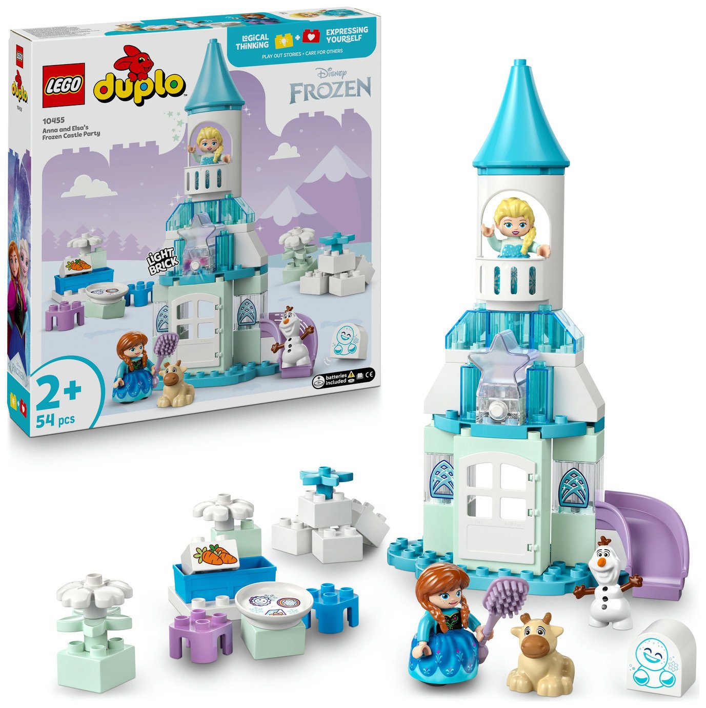 LEGO DUPLO Disney Anna and Elsa's Frozen Castle Set 10455
