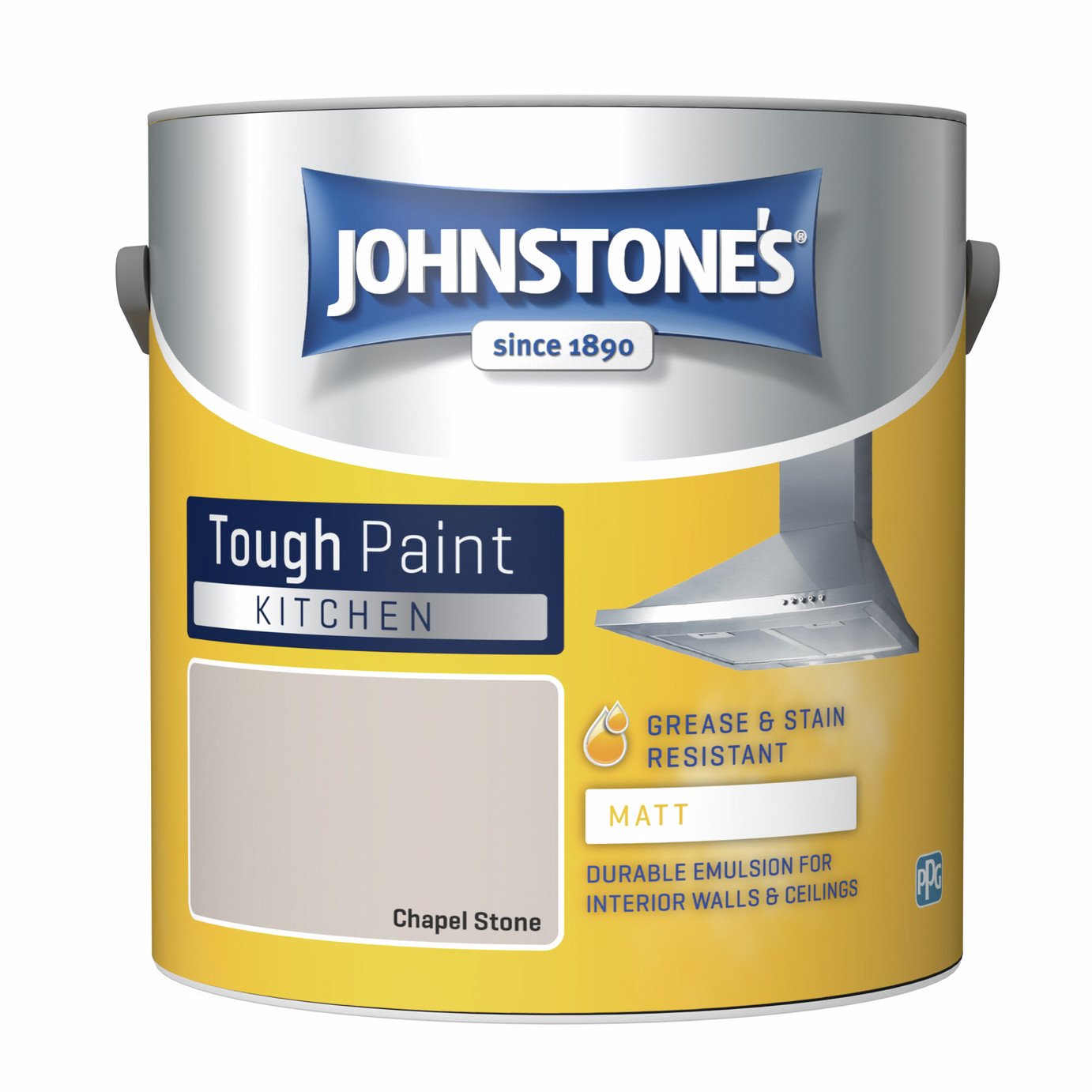 Johnstone's - Kitchen Matt Paint - Chapel Stone - 2.5L