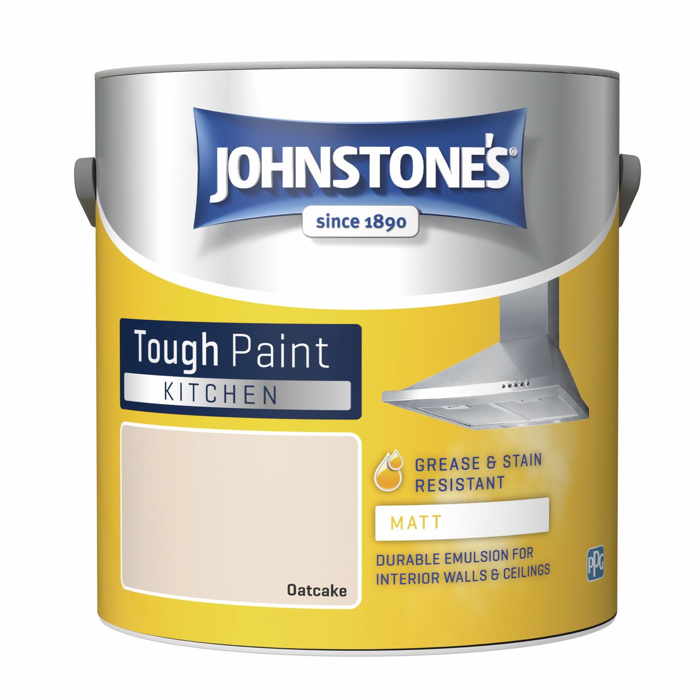 Johnstone's - Kitchen Matt Paint - Oatcake - 2.5L