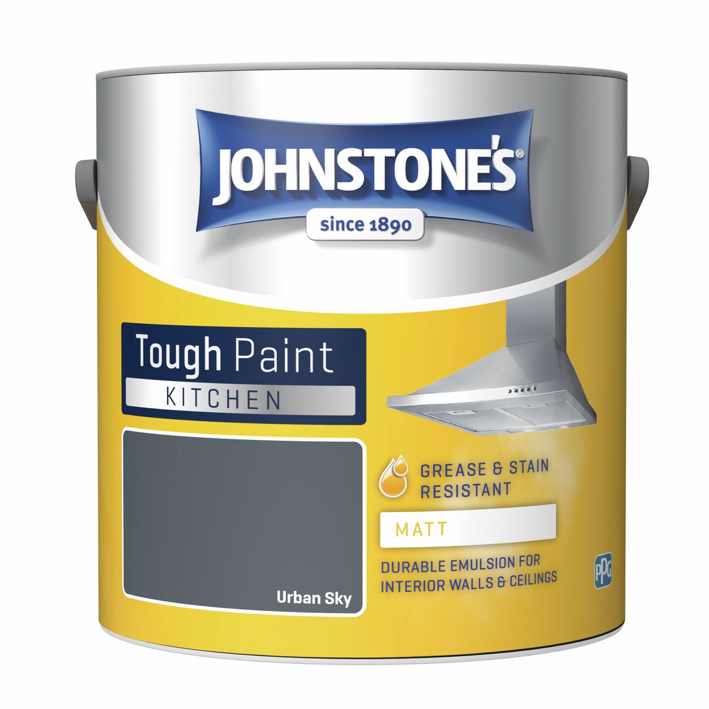 Johnstone's - Kitchen Matt Paint - Urban Sky - 2.5L