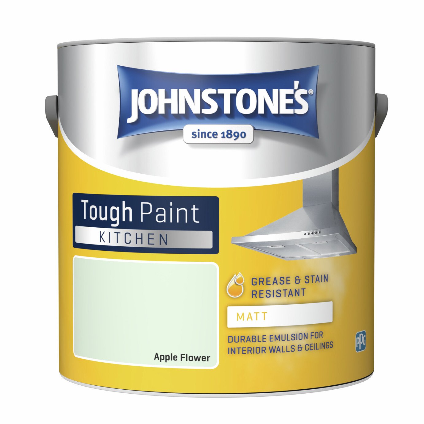 Johnstone's - Kitchen Matt Paint - Apple Flower - 2.5L