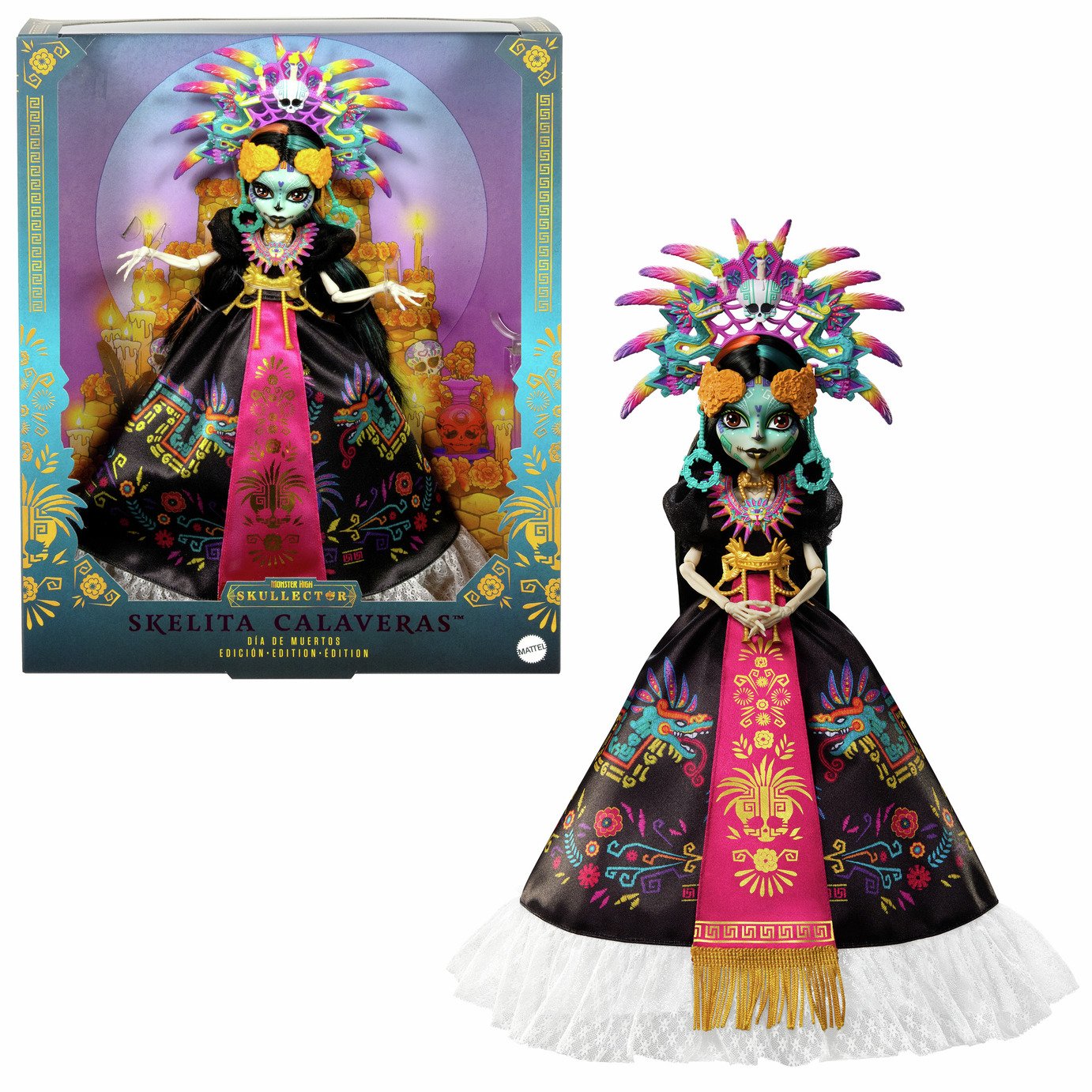 Monster High Skelita Calveras 2025 Día De Muertos Doll 