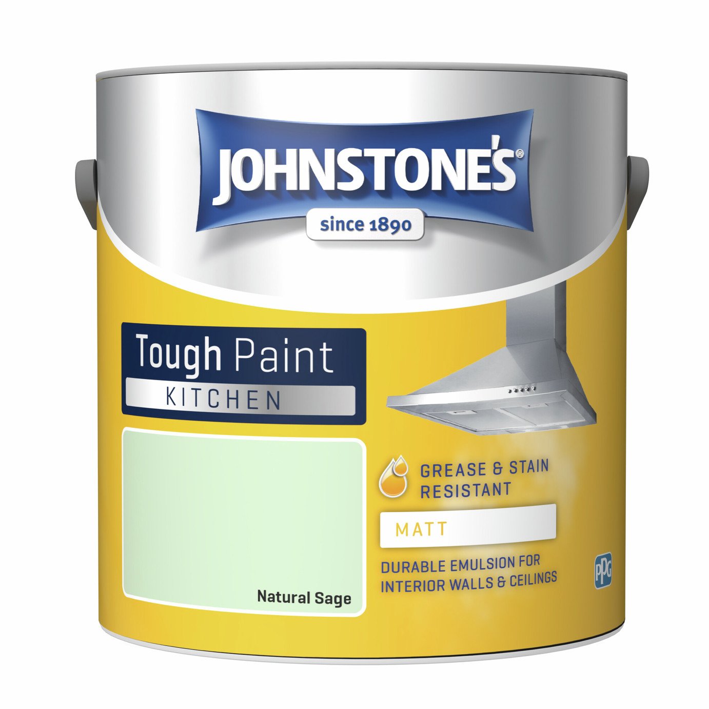 Johnstone's - Kitchen Matt Paint - Natural Sage - 2.5L