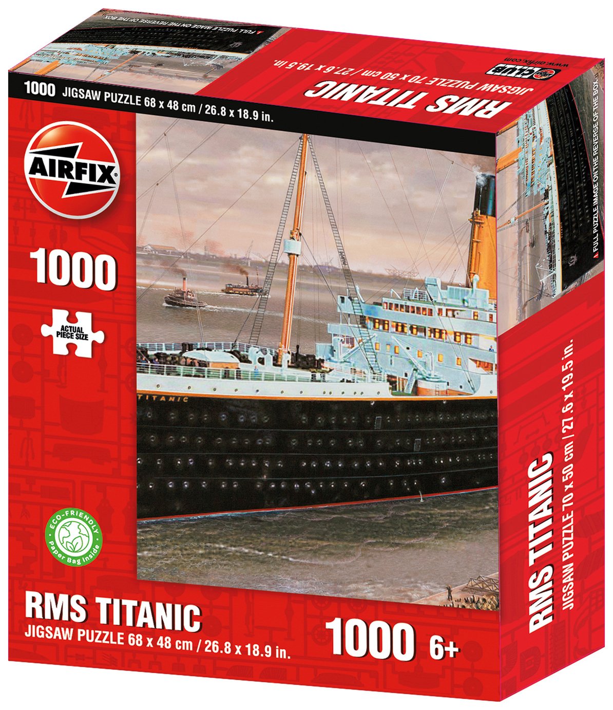 Kidicraft Airfix RMS Titanic 1000 Pieces Puzzle