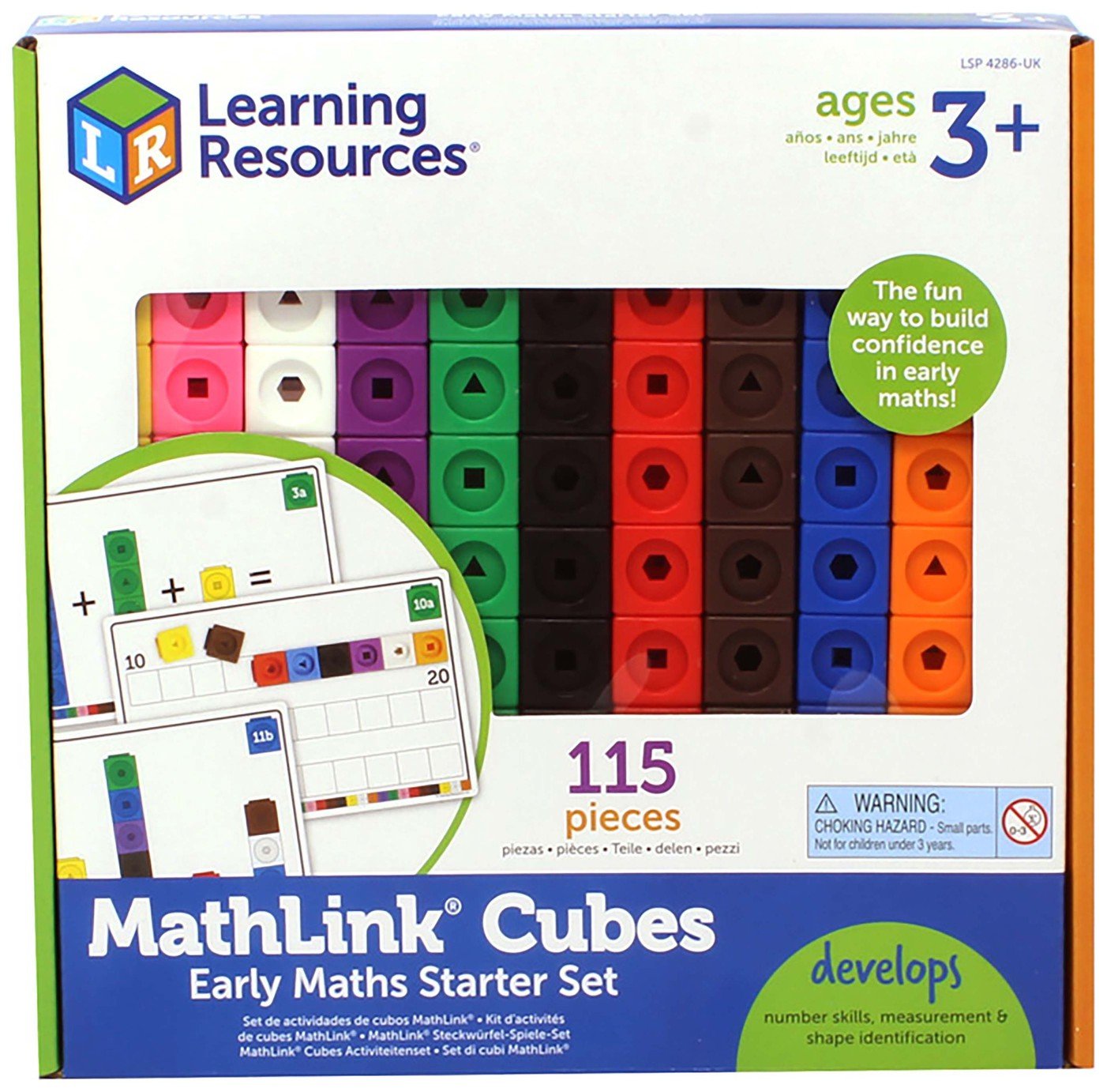 Learning Resources MathLink Cubes Activity Set