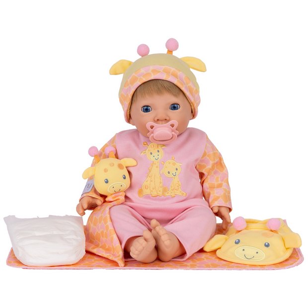 Buy Tiny Treasures Little Giraffe 43cm Baby Doll Gift Set Doll