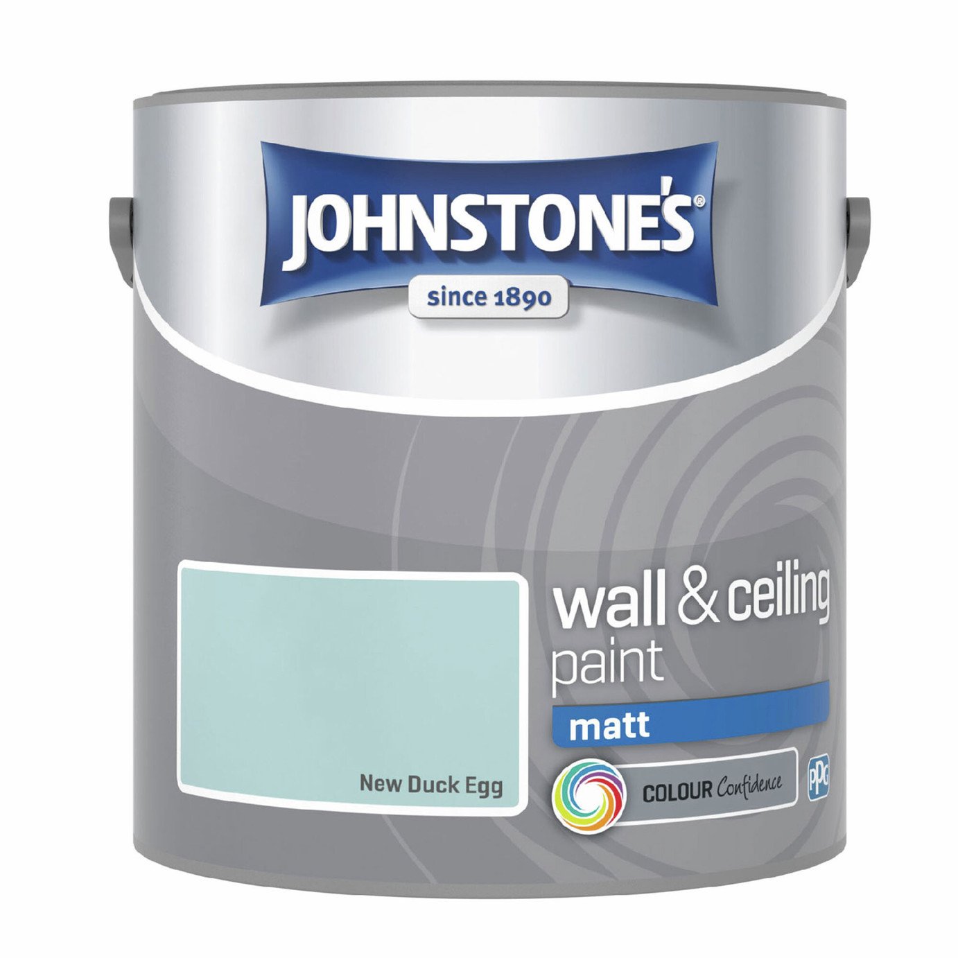 Johnstone's - Washable Matt Paint - New Duck Egg - 2.5L