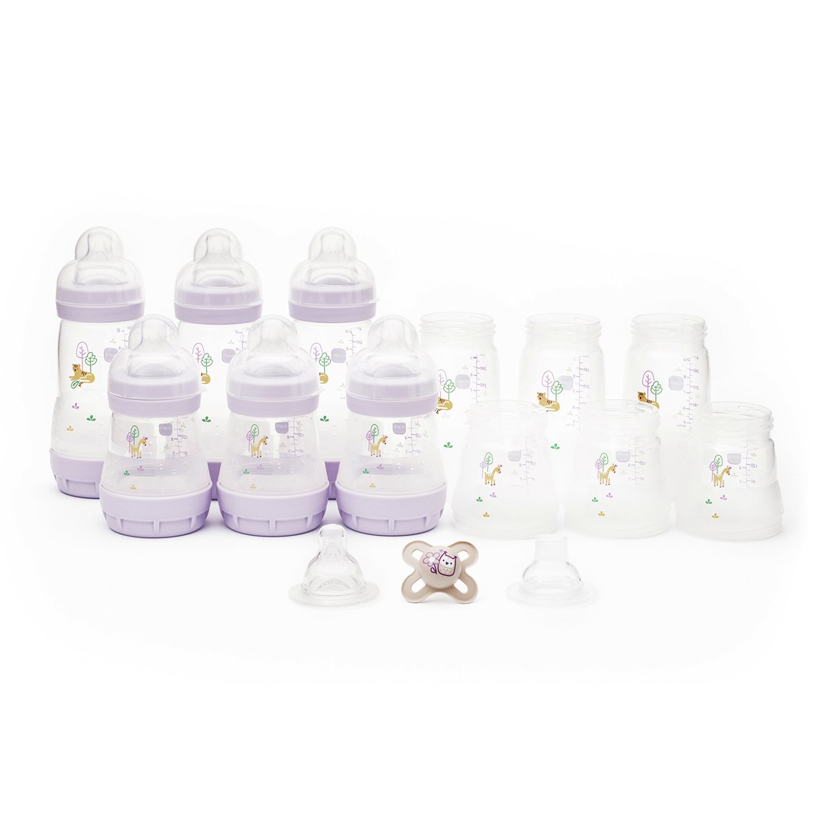 MAM Easy Start Large Baby Bottle Set Lilac