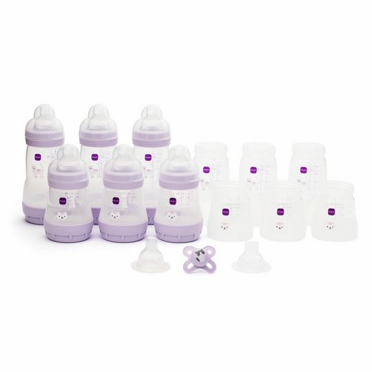 MAM Easy Start Large Baby Bottle Set Lilac