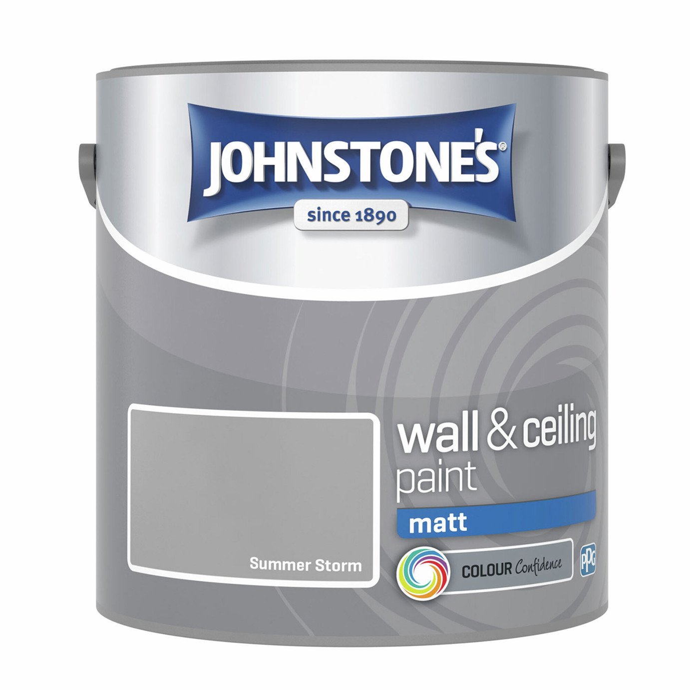Johnstone's Wall & Ceiling Matt Paint - Summer Storm - 2.5L