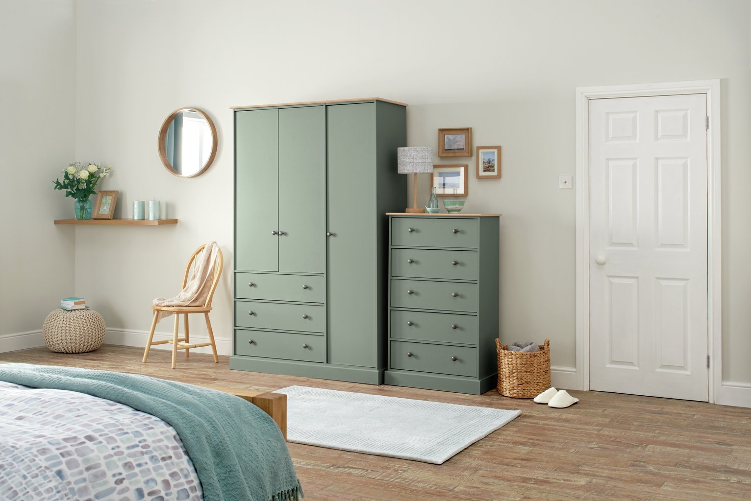 Argos Home Kensington 3 Door 3 Drawer Wardrobe