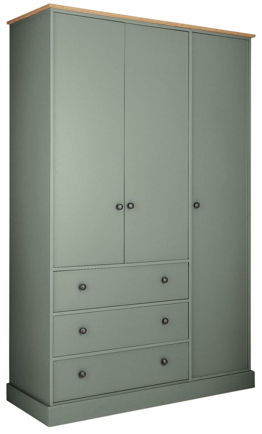 Argos Home Kensington 3 Door 3 Drawer Wardrobe