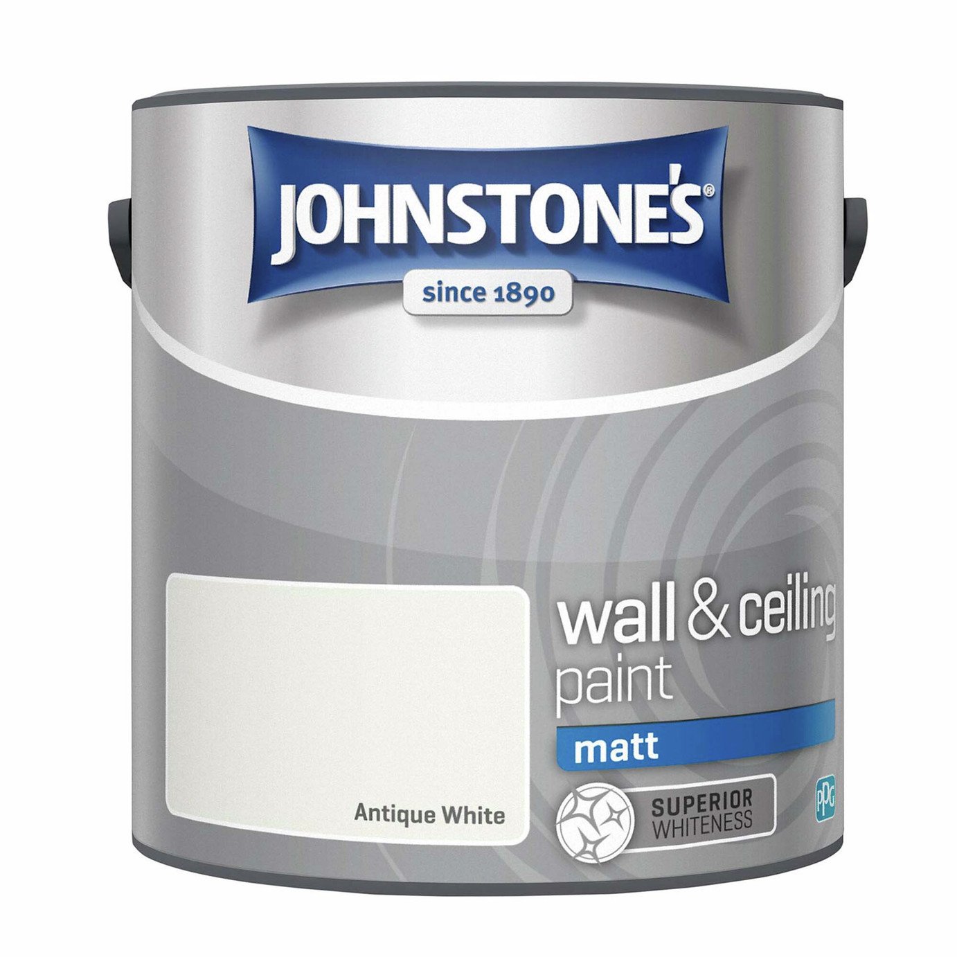 Johnstone's Wall & Ceiling Matt Paint - Antique White - 2.5L