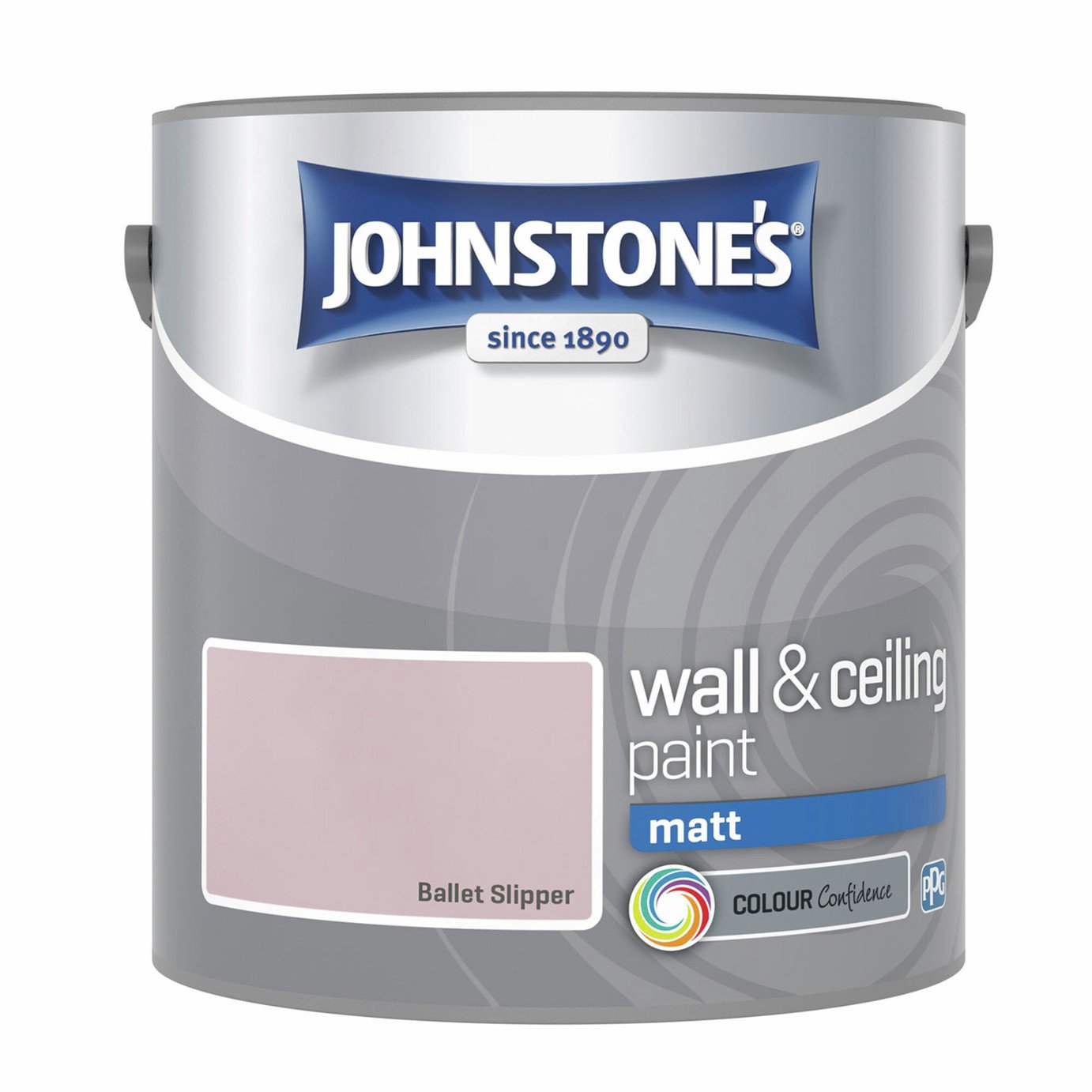 Johnstone's Wall & Ceiling Matt Paint - Ballet Slipper 2.5L