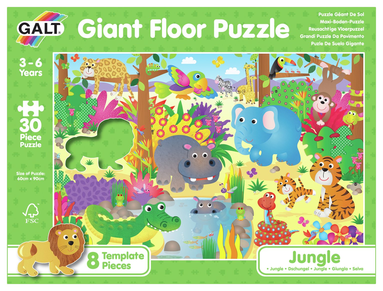 Galt Jungle Giant Floor 30 Piece Puzzle