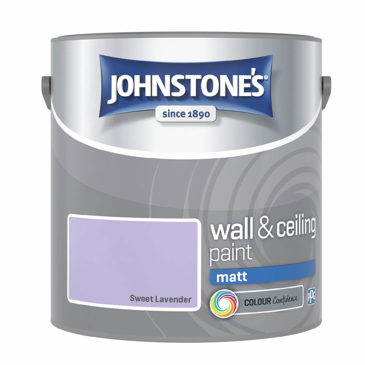 Johnstone's Wall & Ceiling Matt Paint - Sweet Lavender 2.5L