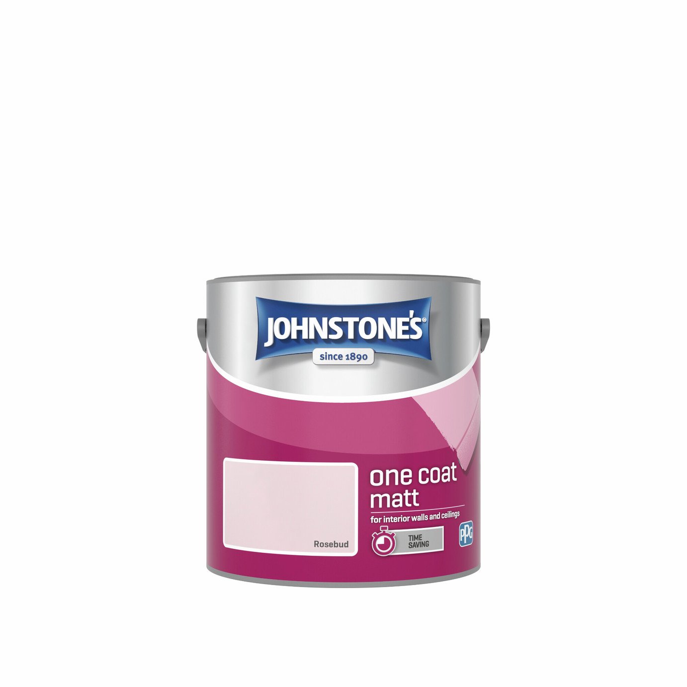Johnstone's - One Coat Matt Paint - Rosebud - 2.5L