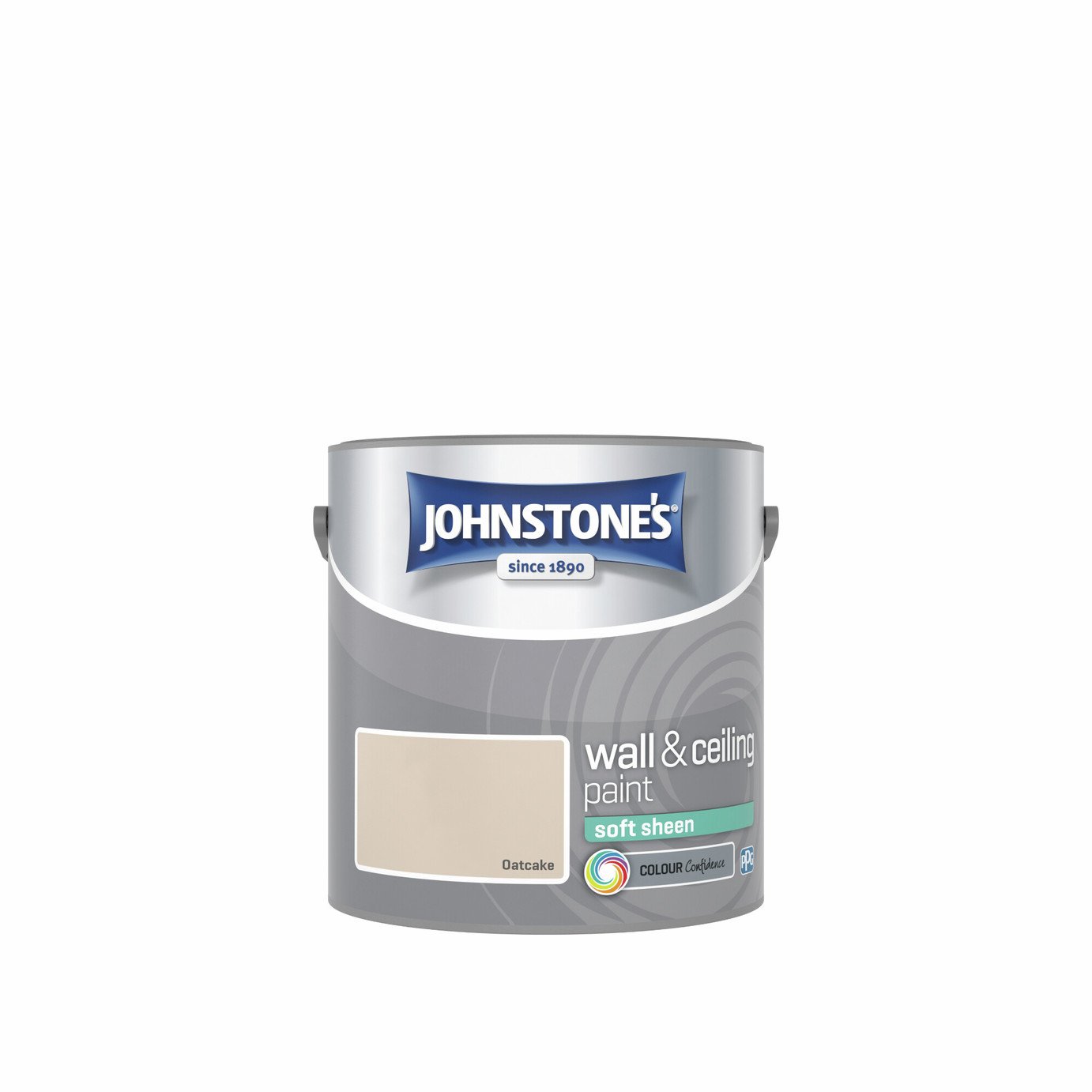 Johnstone's Soft Sheen Paint - Oatcake - 2.5L