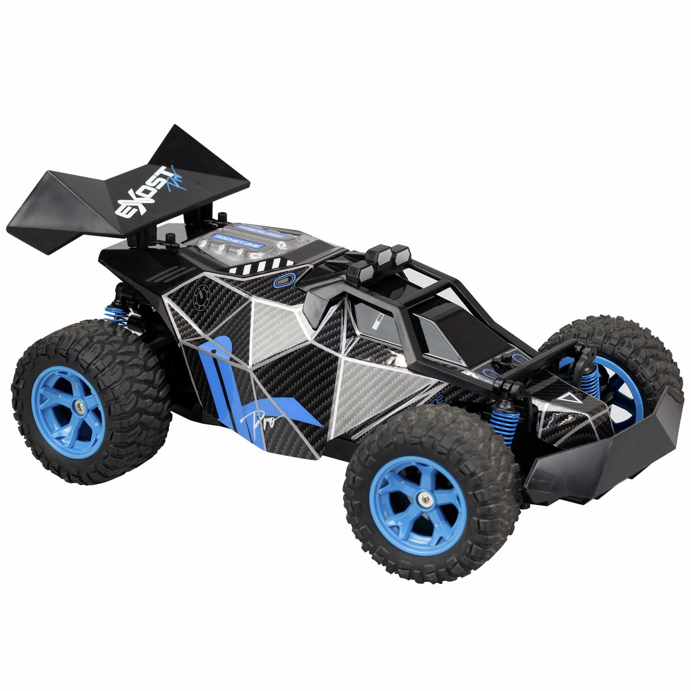 Silver Lit Exost Rocket One Radio Controlled Car