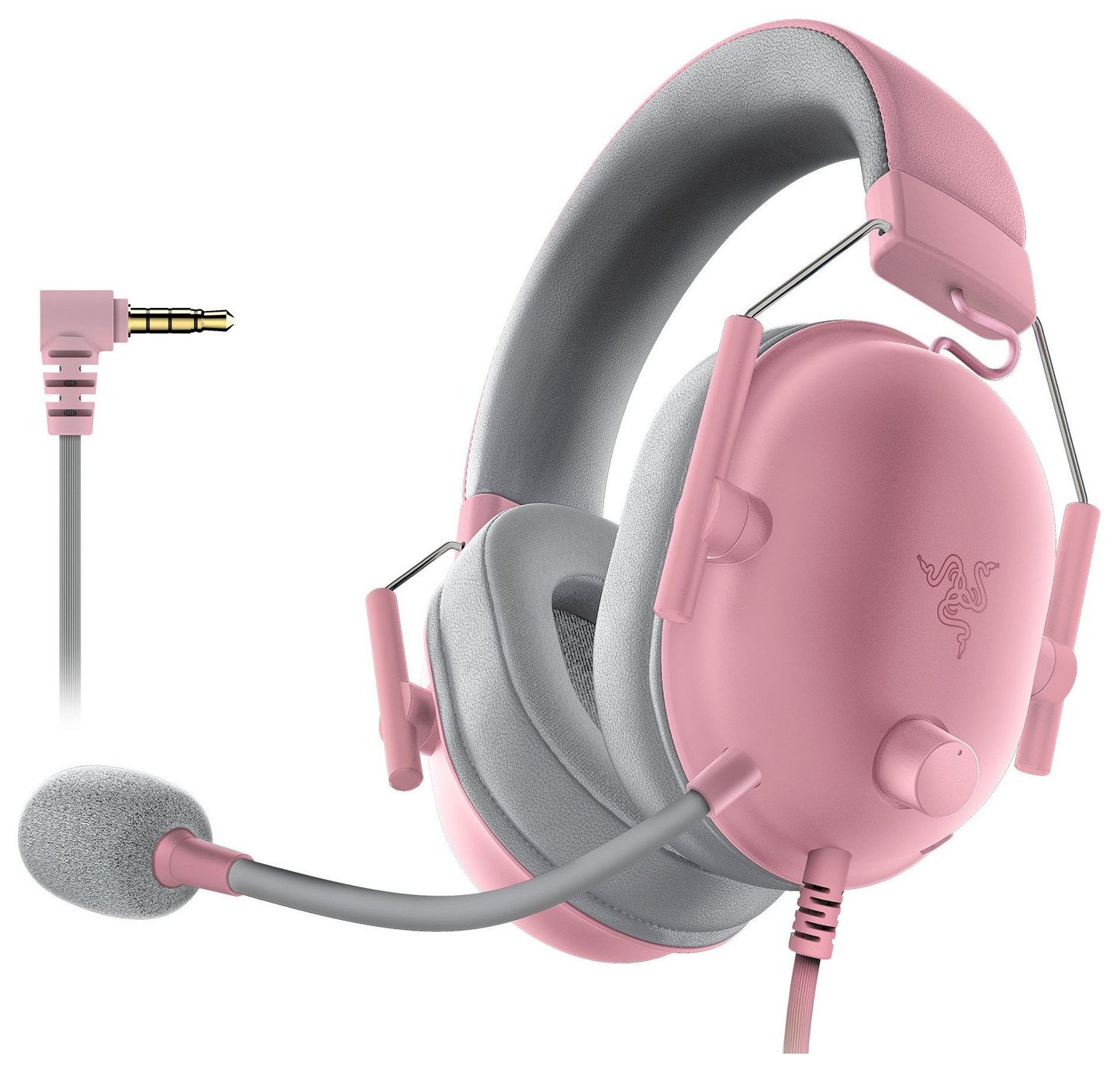 Razer BlackShark V2 X Wired Console Gaming Headset - Pink