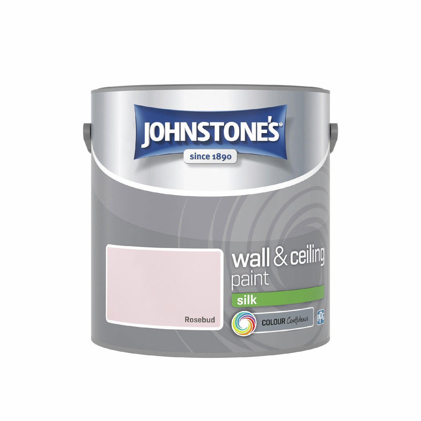 Johnstone's Wall & Ceiling Silk Paint - Rosebud - 2.5L