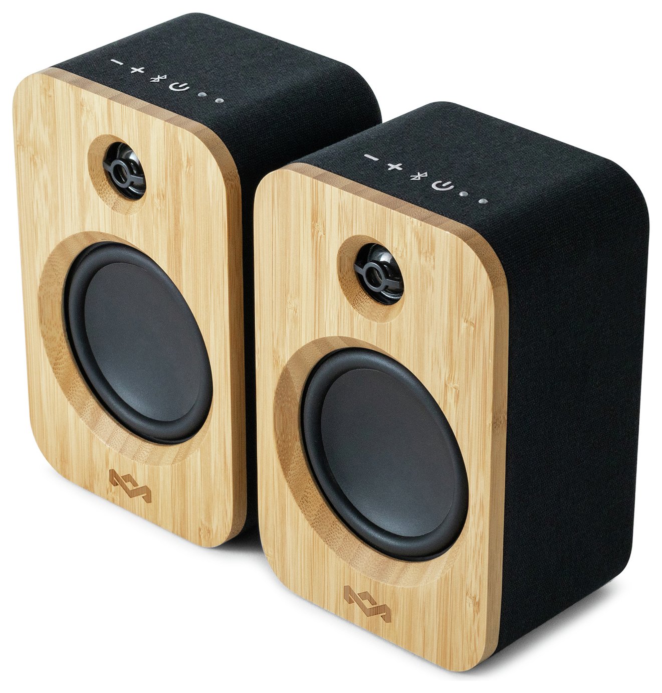 House of Marley Get Together Duo Bluetooth Bookshelf Speaker