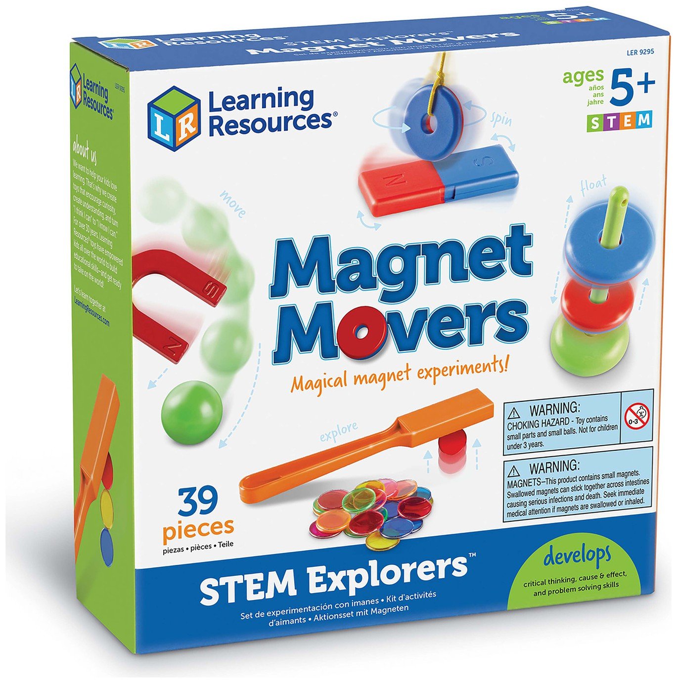 Learning Resources STEM Explorers Magnet Movers