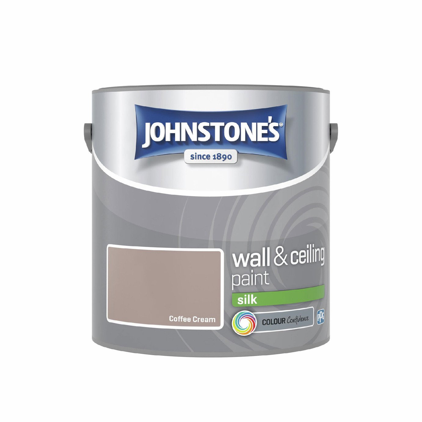 Johnstone's Wall & Ceiling Silk Paint - Coffee Cream - 2.5L