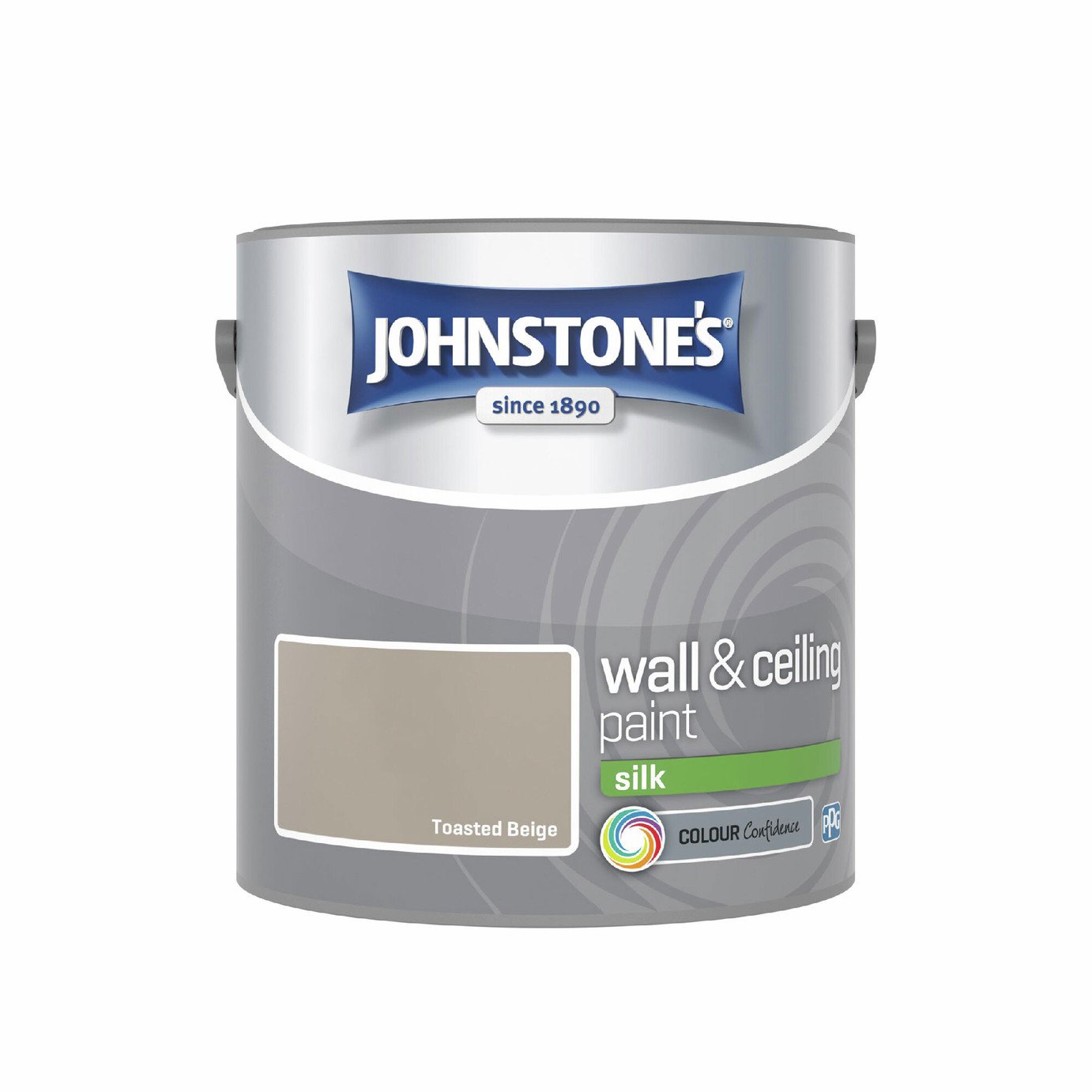 Johnstone's Wall & Ceiling Silk Paint - Toasted Beige - 2.5L