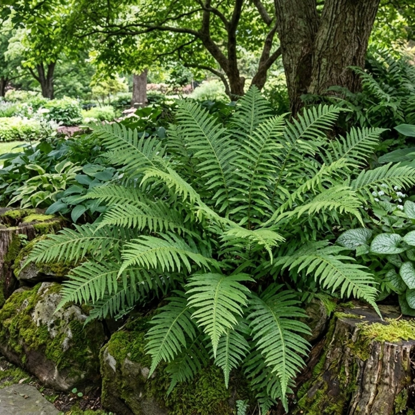 Accelopack Soft Shield Fern Green Plant - Pack of 3