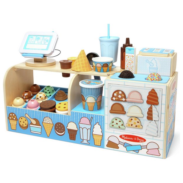 Buy Melissa Doug Cool Scoops Ice Creamery Wooden toys Argos