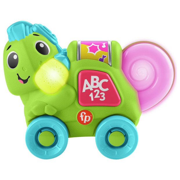 Buy Fisher Price Link Squad Crawl n Colours Chameleon Interactive learning toys Argos